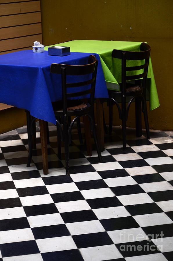 Your Table Is Ready Buenos Aires Photograph by Bob Christopher