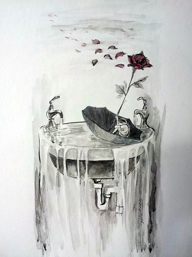 Youth Is Ephemeral Painting by Gladiola Sotomayor