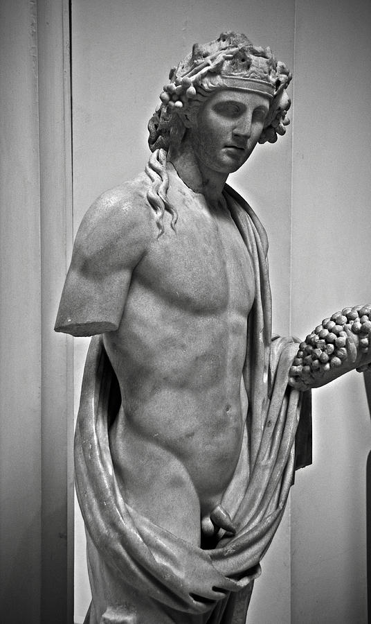 Greek Photograph - Youthful Dionysus by RicardMN Photography
