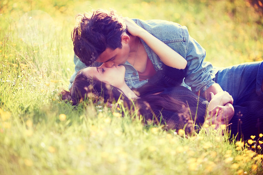 Youthful romance Photograph by PeopleImages