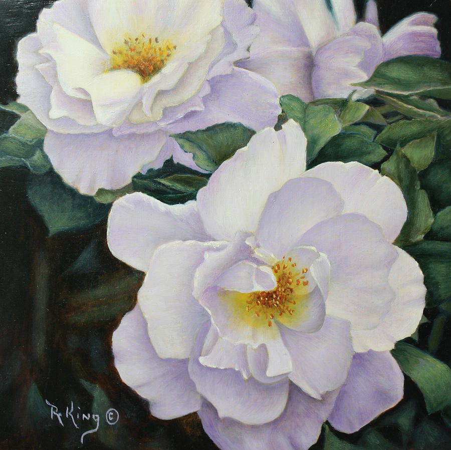 Rose Painting - YouTube Video - Sydneys Rose by Roena King