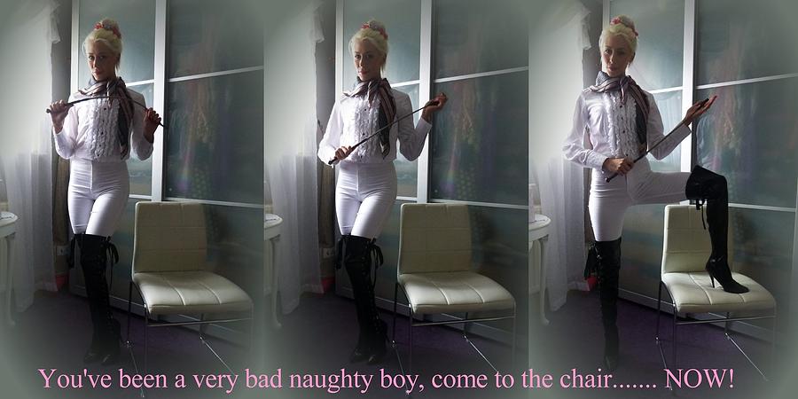 Youve been a naughty boy Photograph by Asa Jones