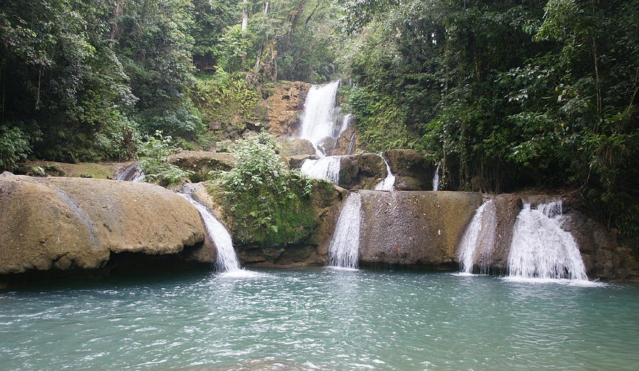 Ys Falls Photograph - YS Falls by Olaf Christian Ys Falls Photograph - YS Falls by Olaf Christian