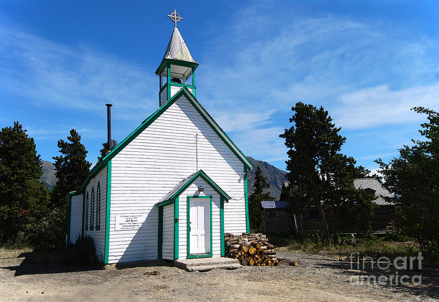 Yukon Church in Carcross Photograph by Catherine Sherman