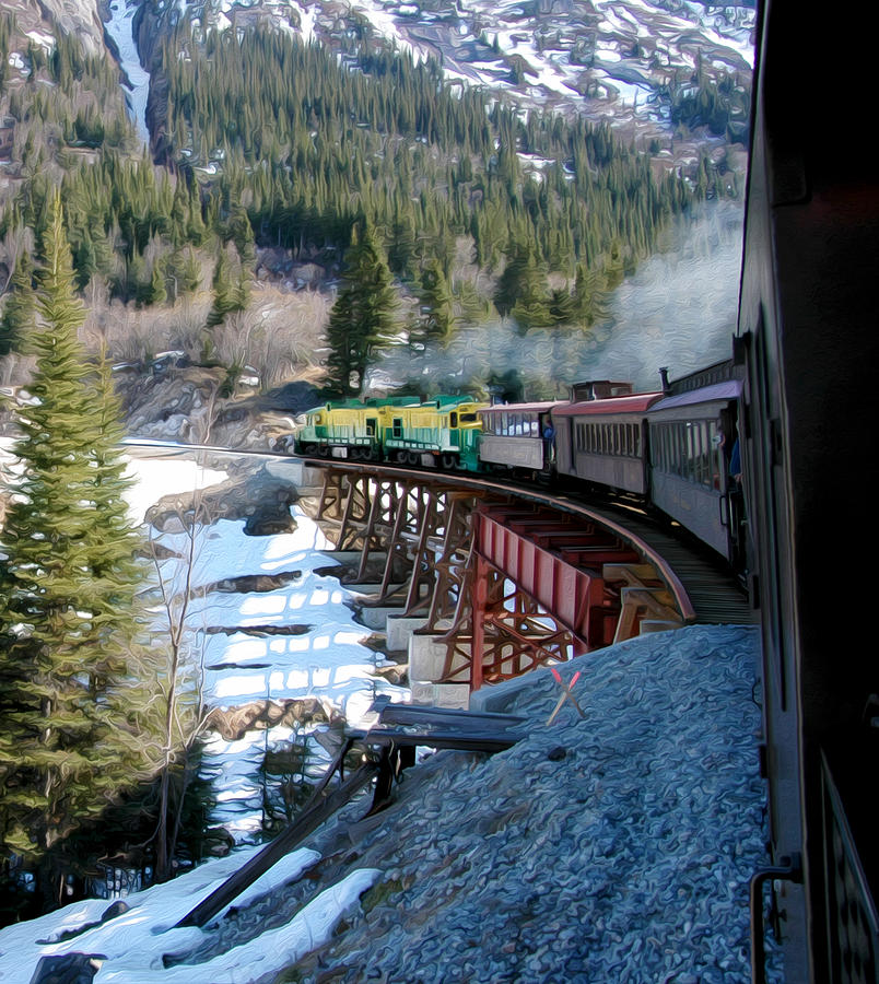 Yukon Railroad 2 Photograph by Tracy Winter