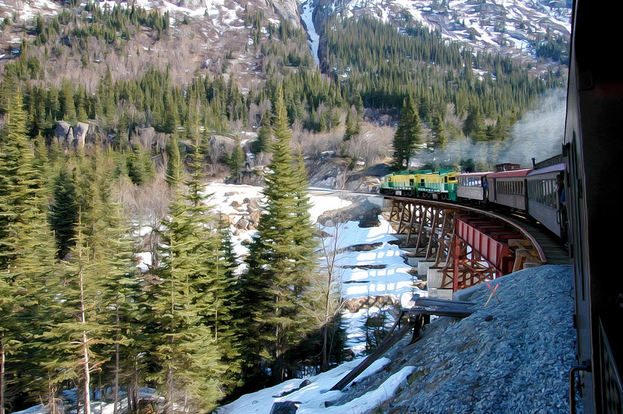 Yukon Railroad 3 Photograph by Tracy Winter