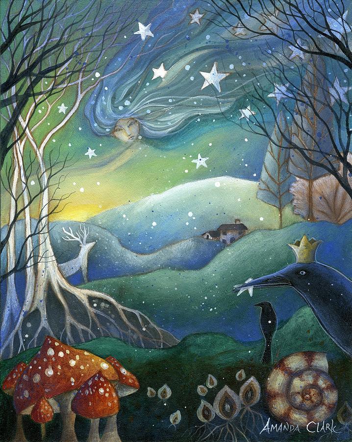 Yule Painting by Amanda Clark