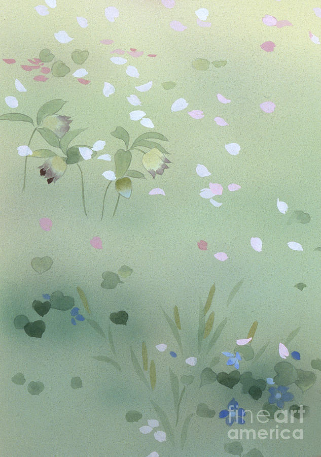 Flower Digital Art - Yumezakura Crop by MGL Meiklejohn Graphics Licensing