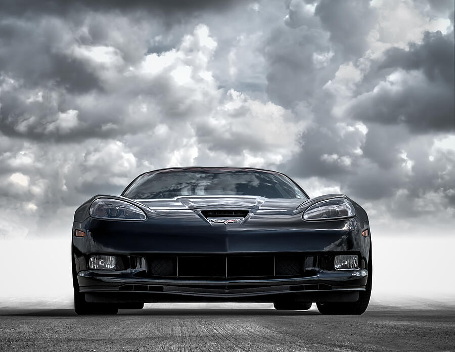 Corvette Digital Art - Z06 by Douglas Pittman Corvette Digital Art - Z06 by Douglas Pittman