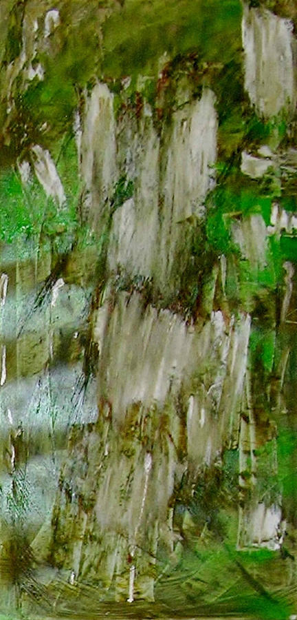 Y - grass Painting by KUNST MIT HERZ Art with heart