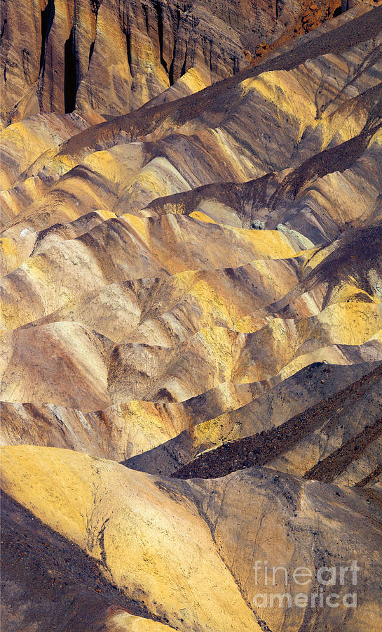 Desert Photograph - Zabriskie Color by Michael Dawson