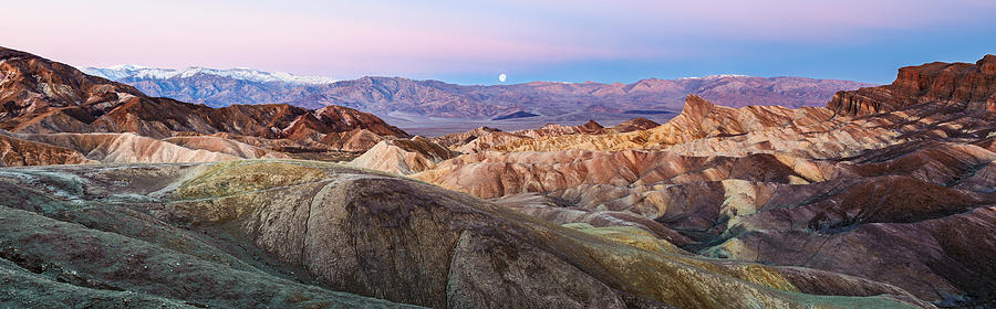 Zabriskie Dawn - Death Valley National Park Photograph Photograph by Duane Miller