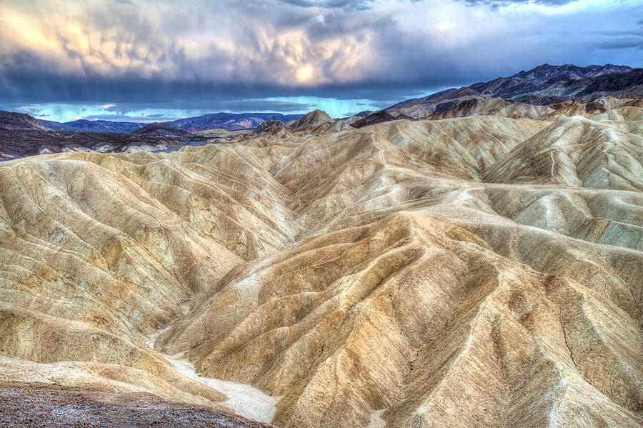 Zabriskie Mountains in Death Valley Photograph by Pierre Leclerc Photography