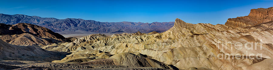Death Valley National Park Photograph - Zabriskie Point Panoramic by Jerry Fornarotto