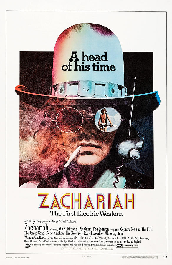 Zachariah, Us Poster Art, From Left Photograph by Everett