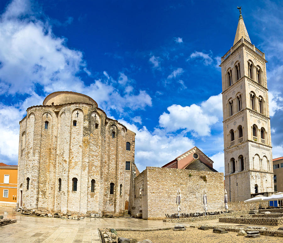 Zadar cathedral famous landmark of Croatia Photograph by Brch Photography