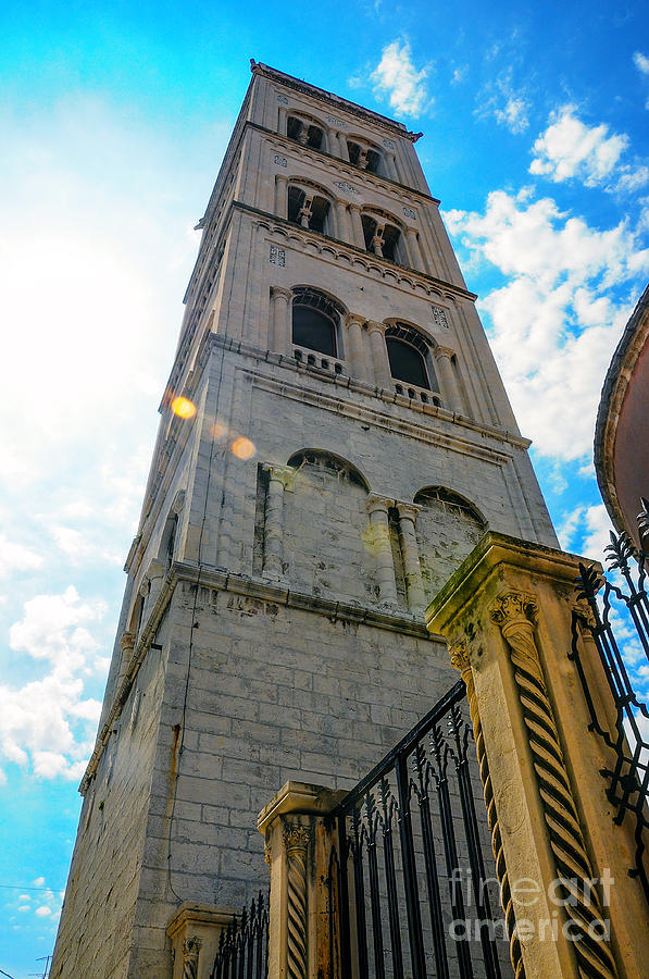 Croatia Photograph - Zadar Tower by Crystal Poteat