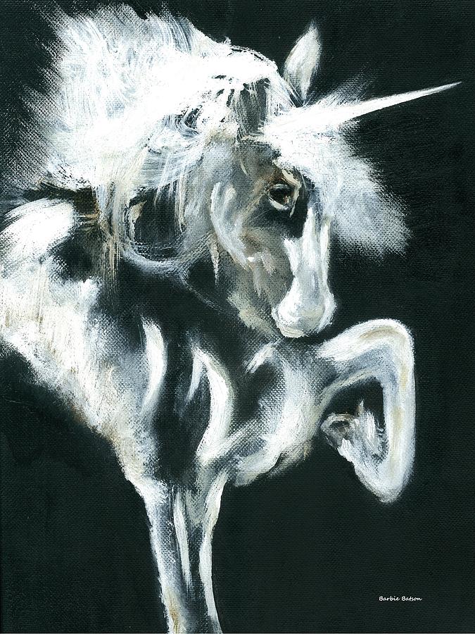 Unicorn Painting by Barbie Batson - Fine Art America