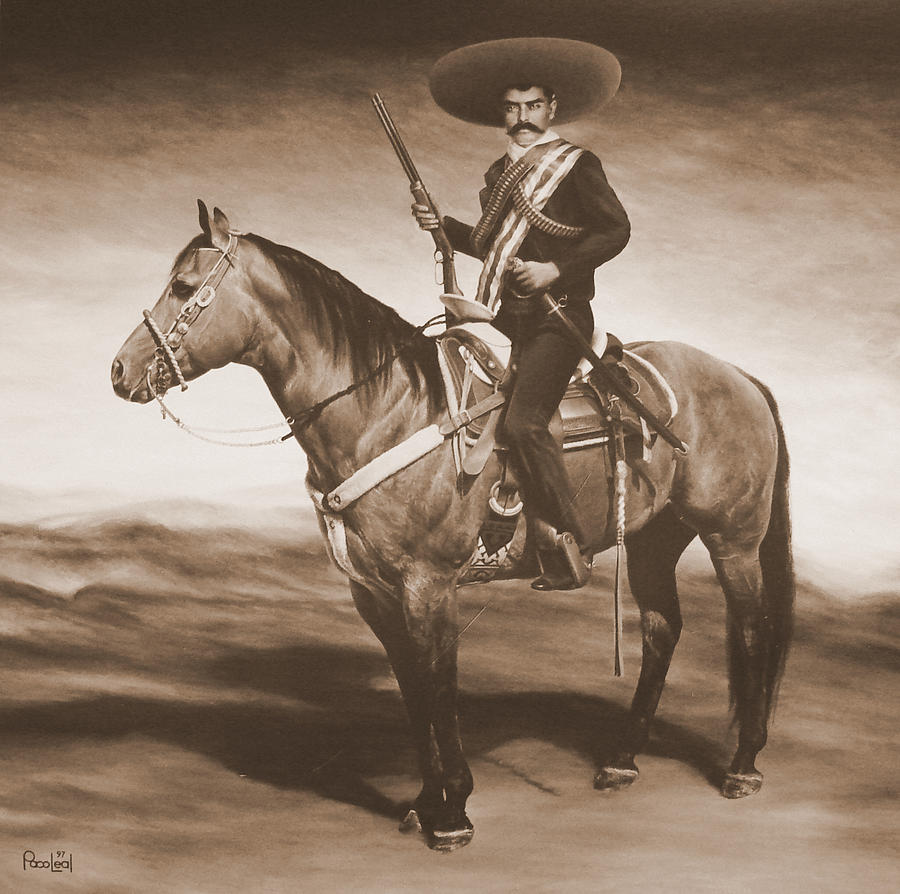 Emiliano Painting - Zapata by Paco Leal