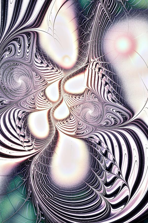 Zebra Phantasm Digital Art by Anastasiya Malakhova