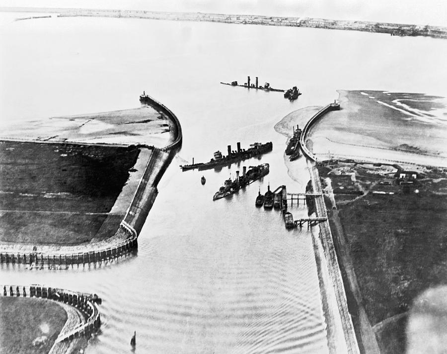 Zeebrugge Raid Photograph By Underwood Archives - Fine Art America