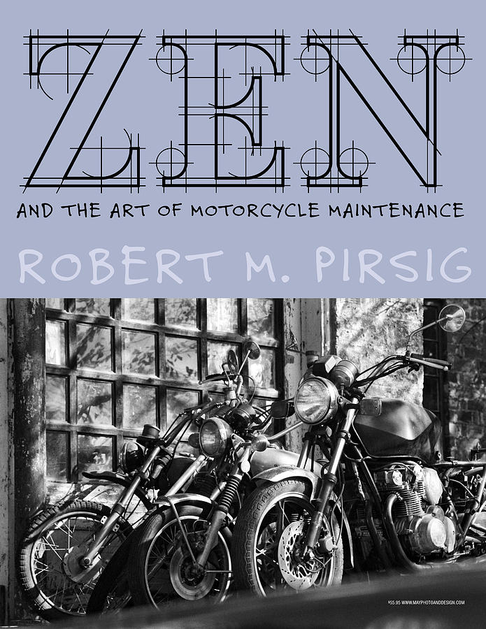 Book Photograph - Zen And The Art Of Motorcycle Maintenance by Keith May Book Photograph - Zen And The Art Of Motorcycle Maintenance by Keith May