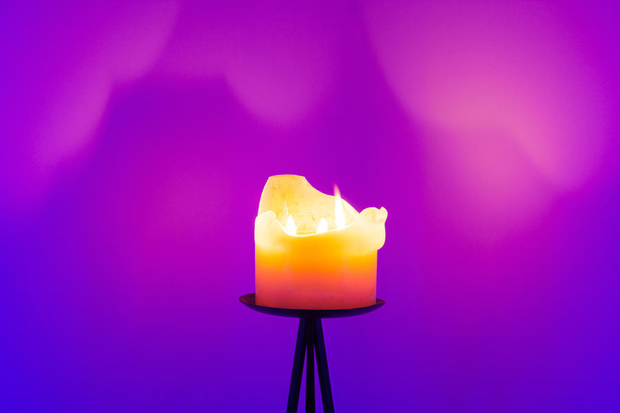 Zen Candle Photograph by Semmick Photo
