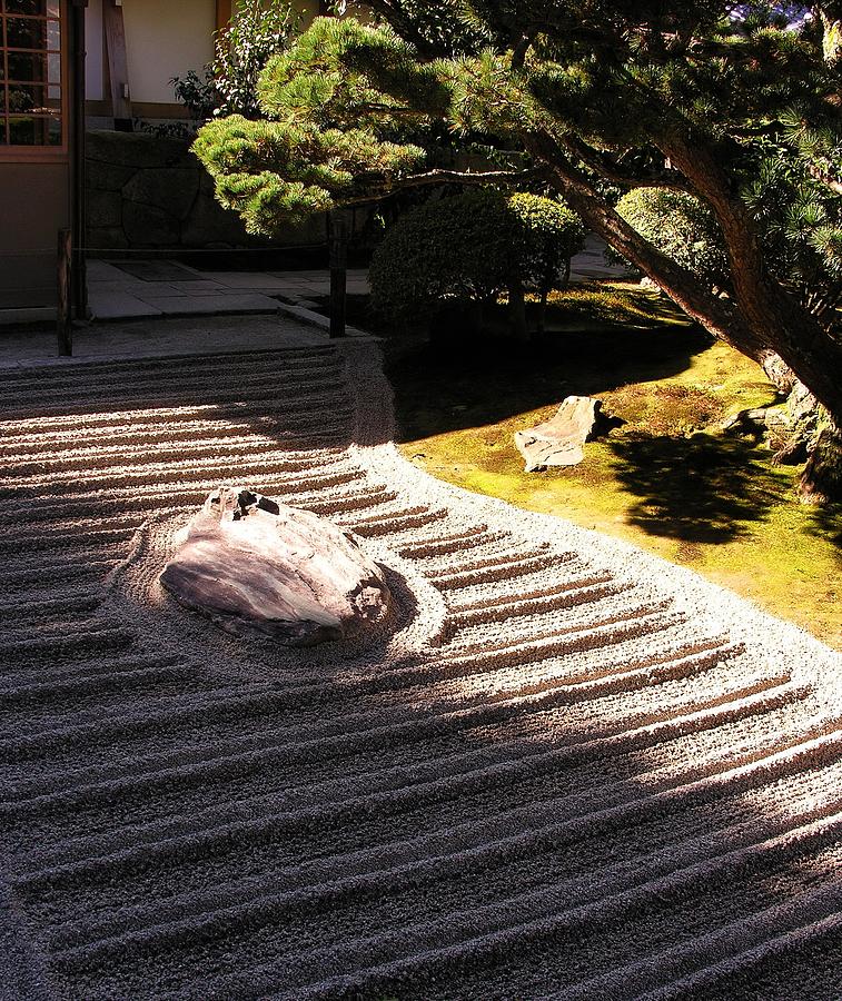 Zen Garden of Daisen-in Photograph by Jacqueline M Lewis