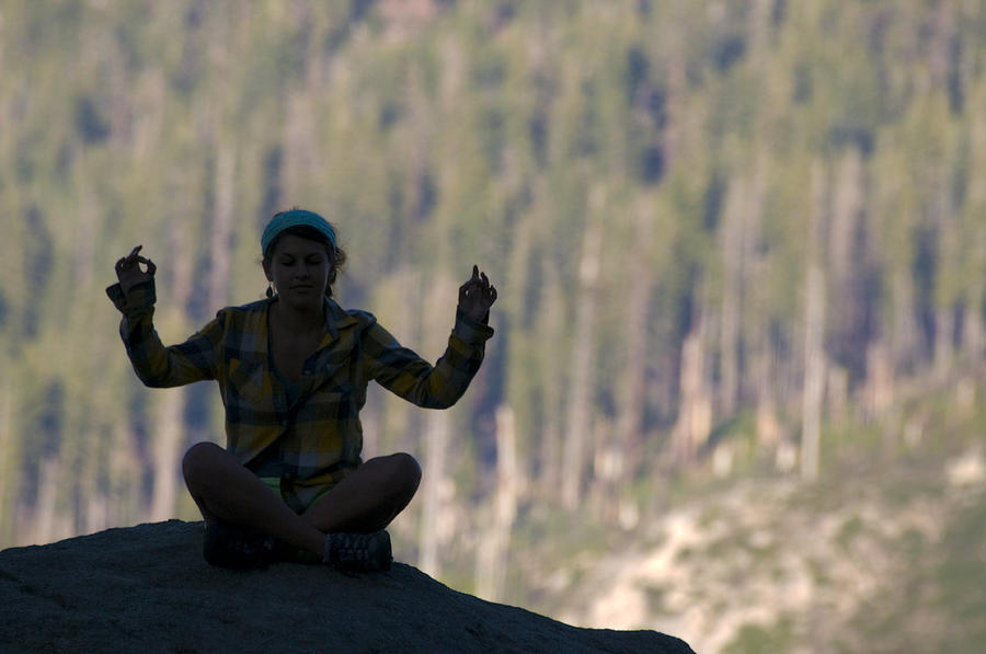 Zen Moment On A Yosemite Boulder Photograph by Scott Lenhart - Fine Art ...