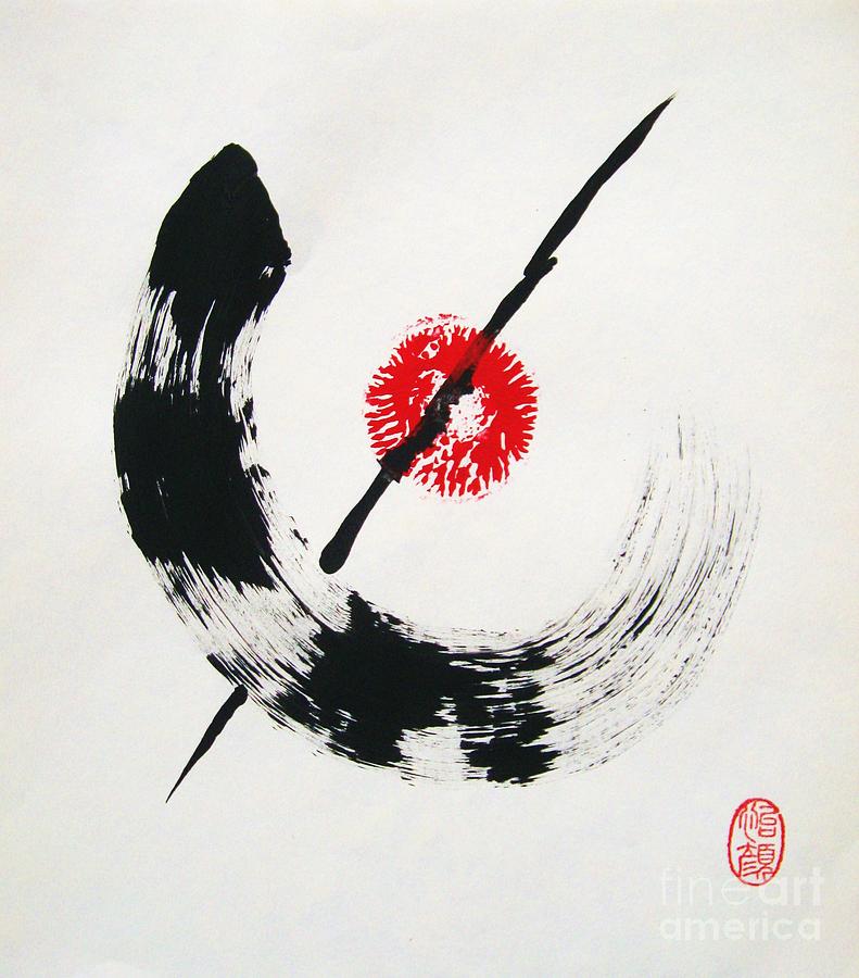 Zen no Seishin Painting by Thea Recuerdo
