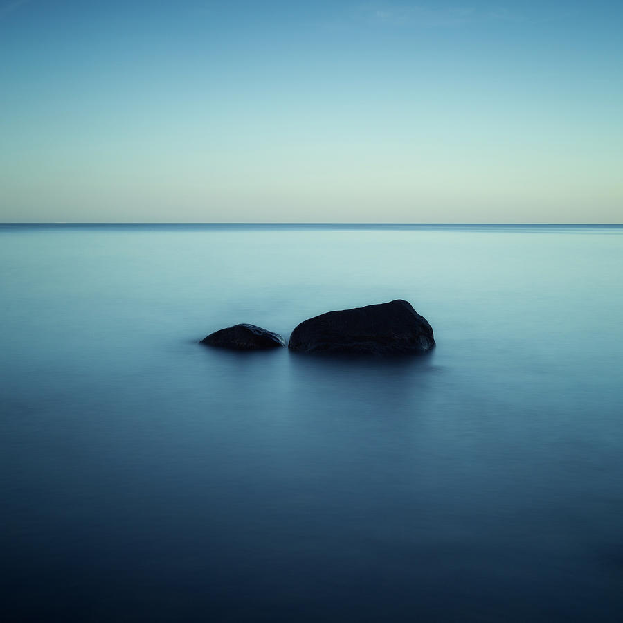 Seascape Photograph - Zen by Peter Fallberg
