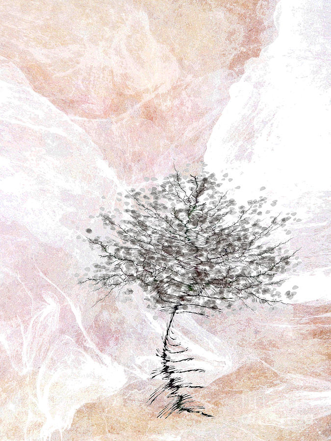 Zen Tree 2 Digital Art by Klara Acel