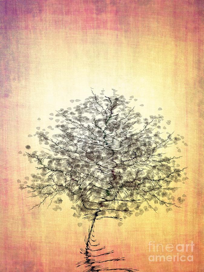 Zen Tree Digital Art by Klara Acel