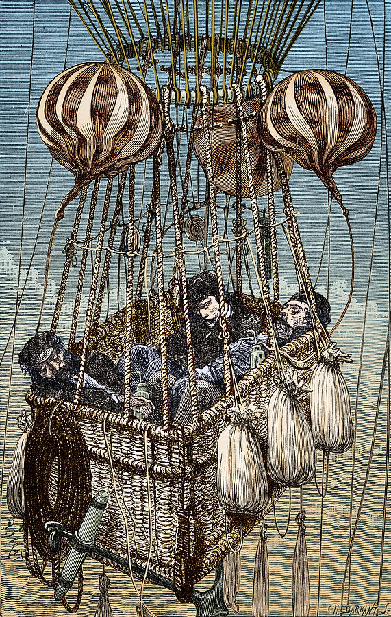 Zenith Balloon Tragedy, 1875 Photograph by Science Source