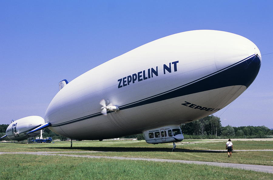 Zeppelin Nts On The Ground Photograph by Philippe Psaila/science Photo Library