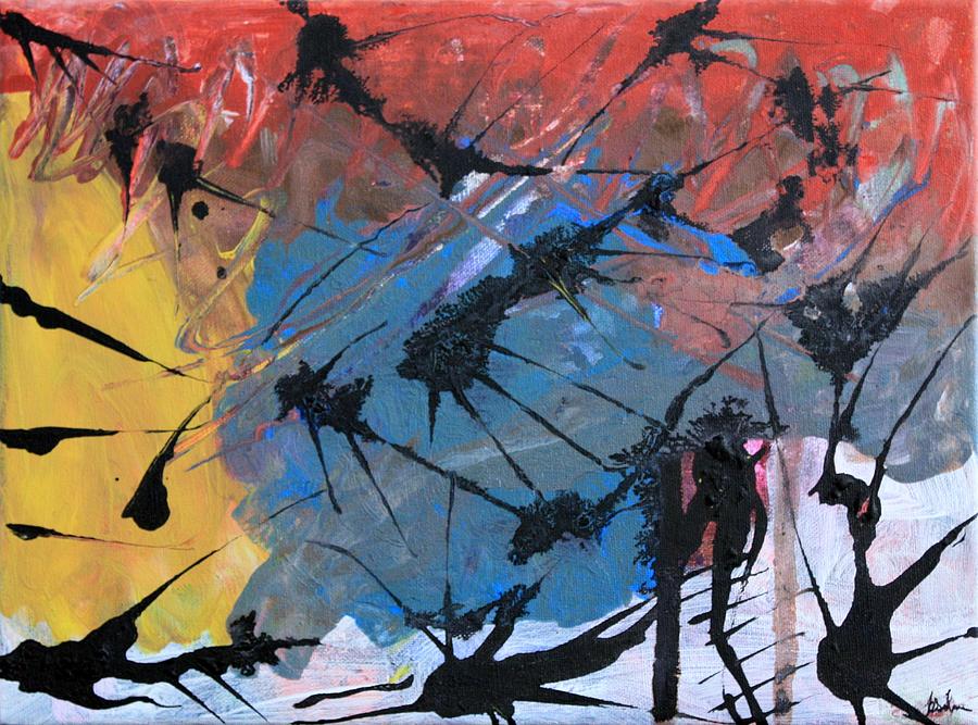 Zero Degrees of Separation Painting by Kat Silva - Fine Art America