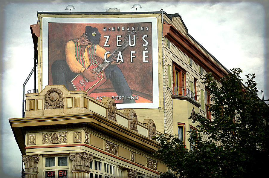 Zeus Cafe Photograph by Fraida Gutovich