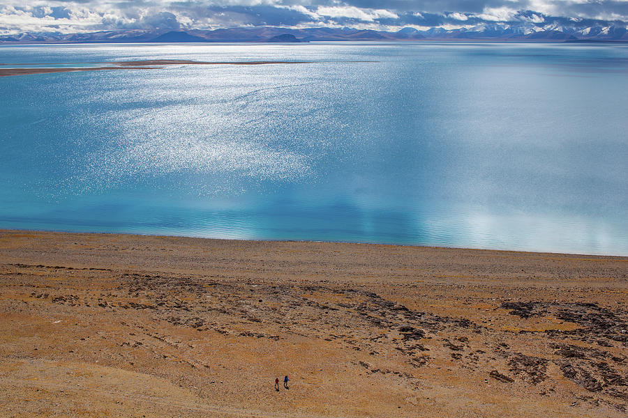 Zhari Namco, Blue Lake Of Tibetan Photograph by Wulingyun