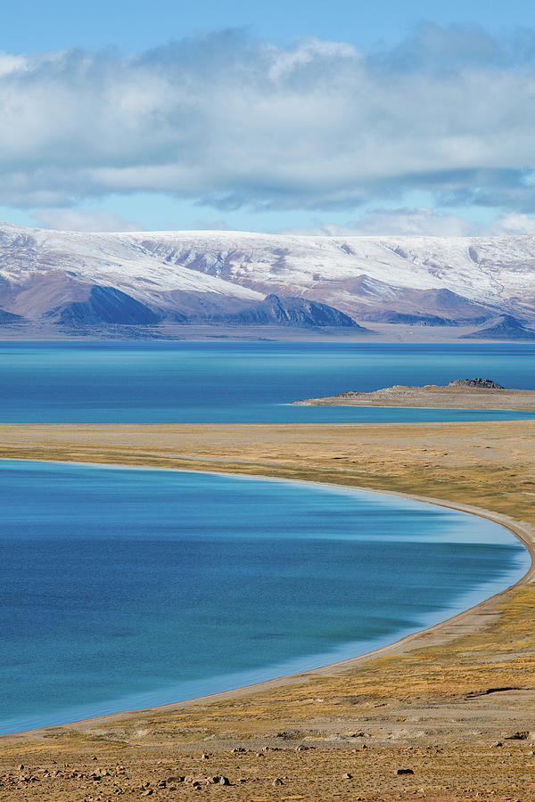 Zhari Namco,blue Lake Of Tibetan Plateau Photograph by Wulingyun