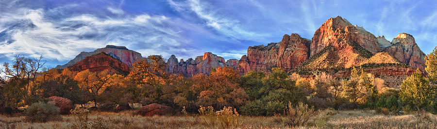 Zion Canyon Photograph by Beth Sargent