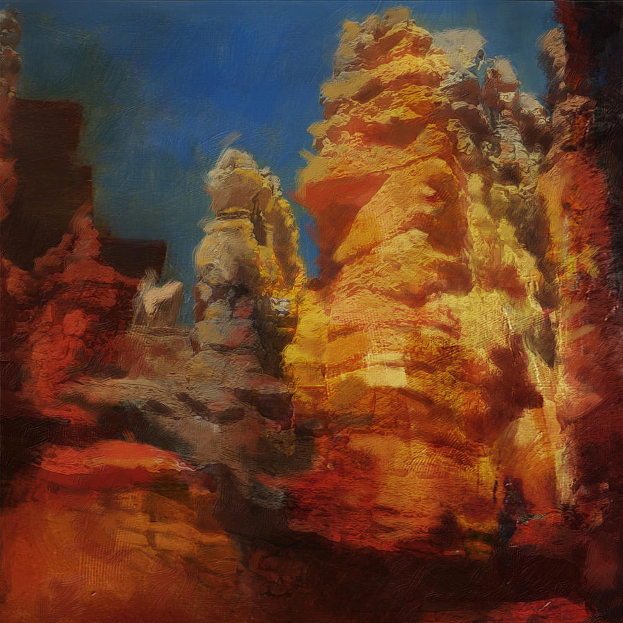 Zion Canyon Painting