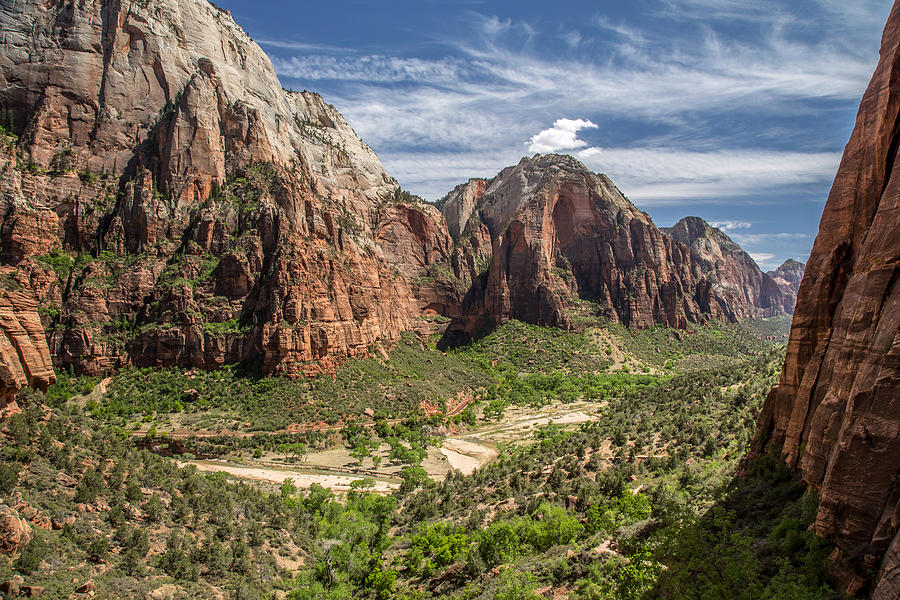 Zion National Park from Angels Landing Photograph by Pierre Leclerc Photography