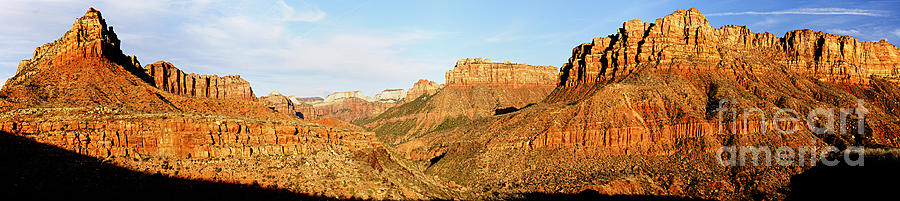 Zion Panorama Photograph by Larry Ricker