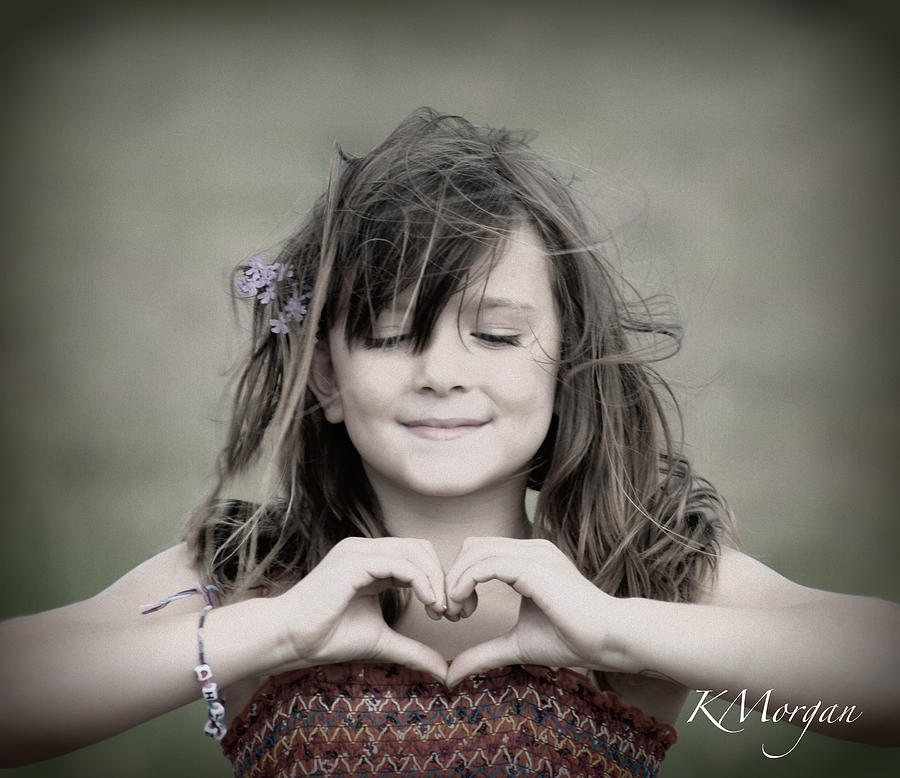 Kids Photograph - Zoe Love by Kasie Morgan