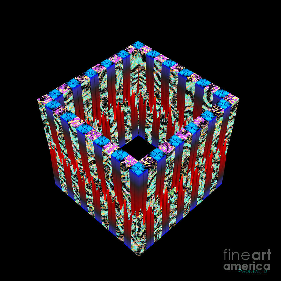 Objects Digital Art - Zoidec 2 by Walter Neal