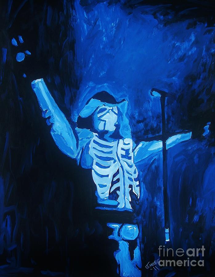 Music Painting - Zombie Live by Jeremy Moore