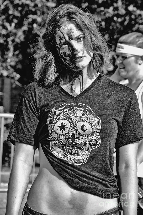 Zombie Run Nola 11 Photograph by Kathleen K Parker