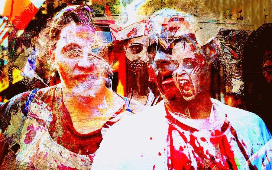 Zombies Photograph by Caryn La Greca