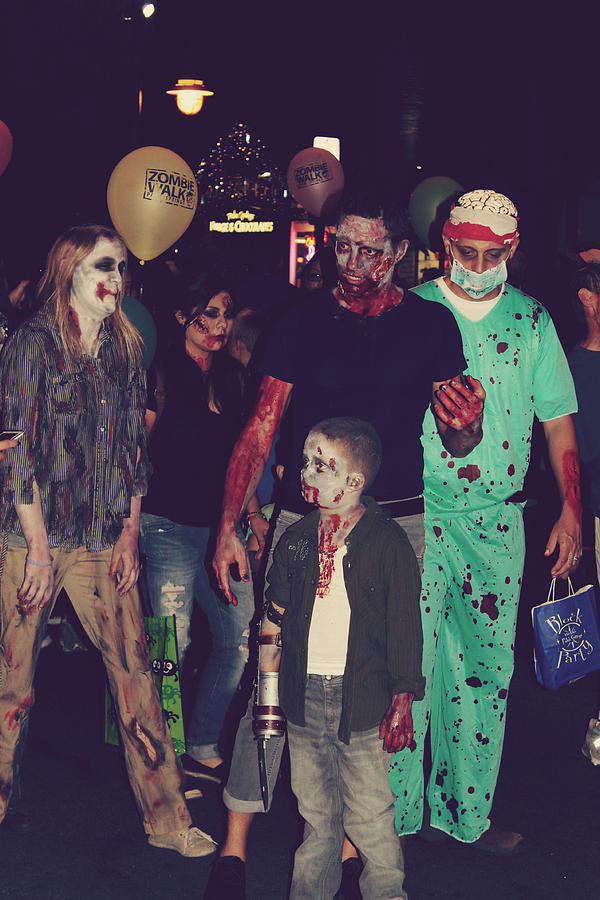 Halloween Photograph - Zombies Everywhere by Laurie Search
