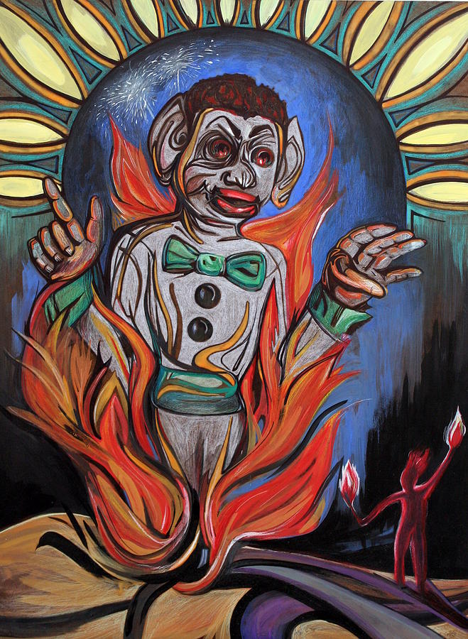 Zozobra Painting by Stacey Sherman Fine Art America